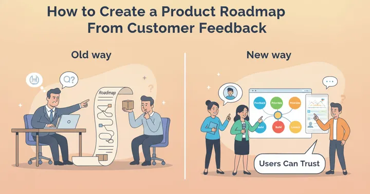 How to Create a Product Roadmap From Customer Feedback