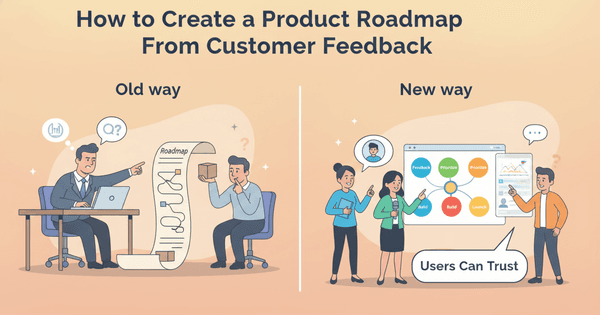 How to Create a Product Roadmap From Customer Feedback