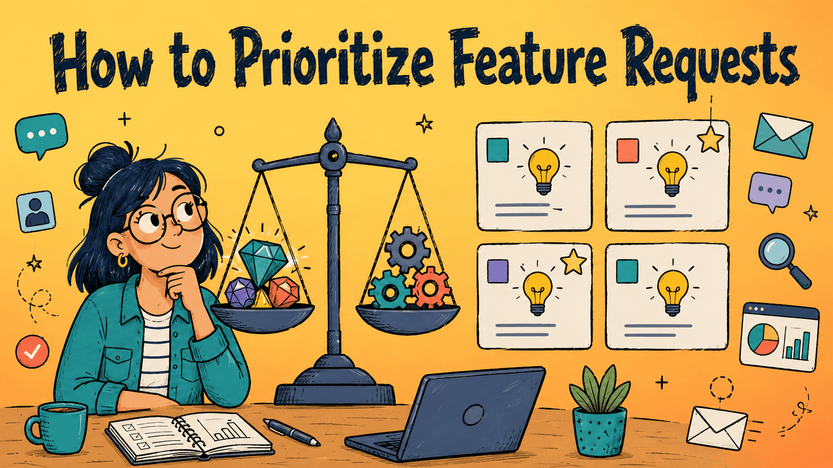 Prioritizing feature requests by weighting votes and value versus effort